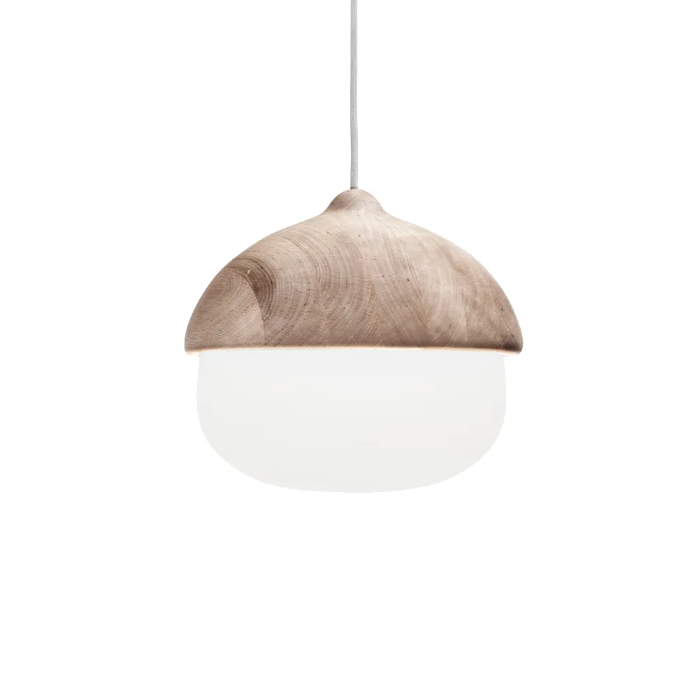 Terho pendant lamp, opal, large Mater