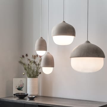 Terho pendant lamp - opal, small - Mater