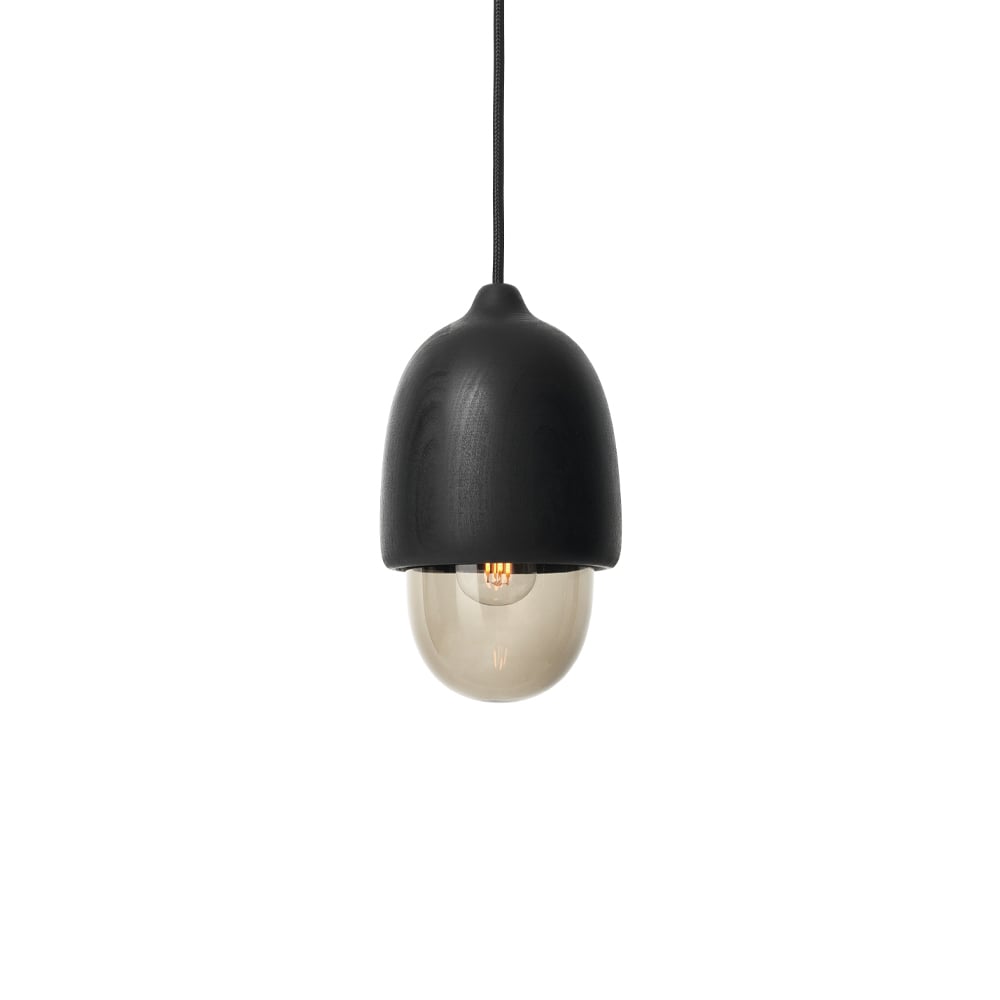 Mater Terho pendant lamp , small, black | Scandinavian Design | Pendant lamps | Transparent