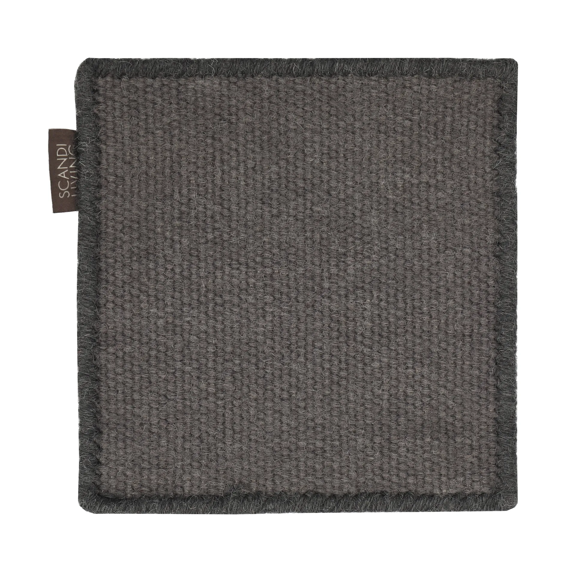 Sample Balance wool rug, Natural gray Material Samples