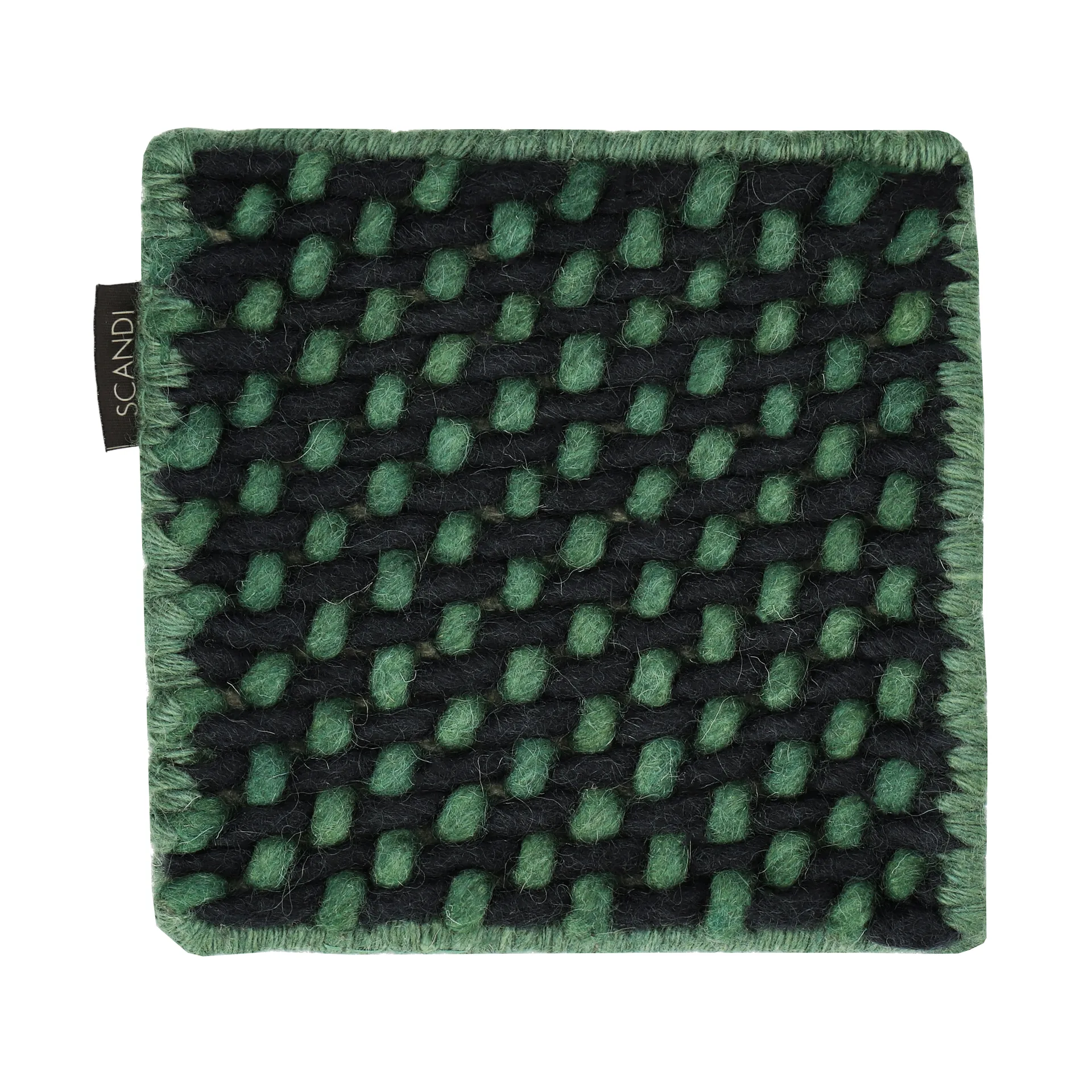Sample Hill wool rug, Blue-green Material Samples