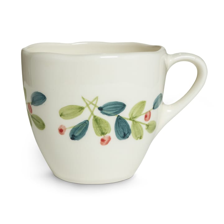 Basic Christmas mug 60 cl - White-multi - Mateus