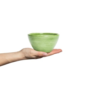 Basic organic bowl 12 cm - Green - Mateus