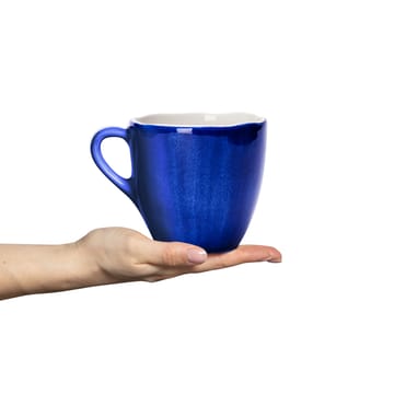 Basic organic mug 60 cl - Blue - Mateus