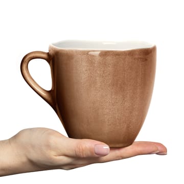Basic organic mug 60 cl - cinnamon - Mateus
