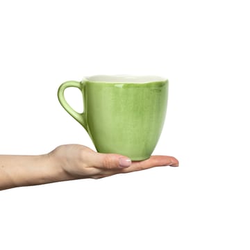 Basic organic mug 60 cl - Green - Mateus