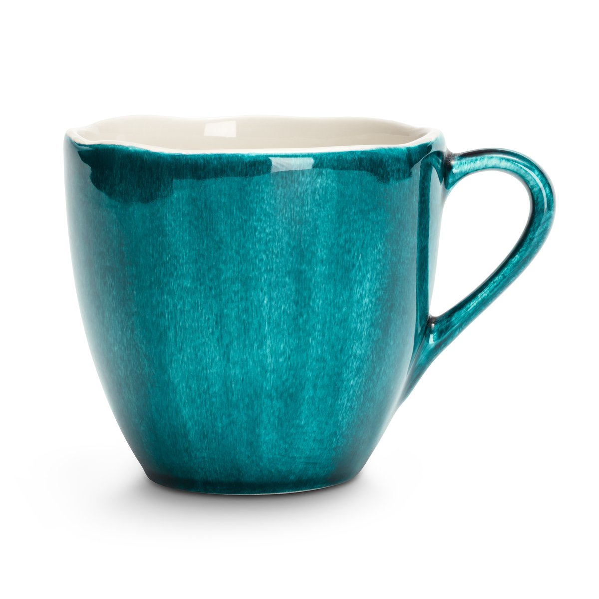 Mateus Basic organic mug 60 cl Ocean | Scandinavian Design | Teacups | Turquoise