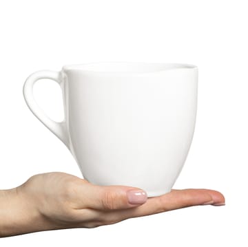 Basic organic mug 60 cl - white - Mateus
