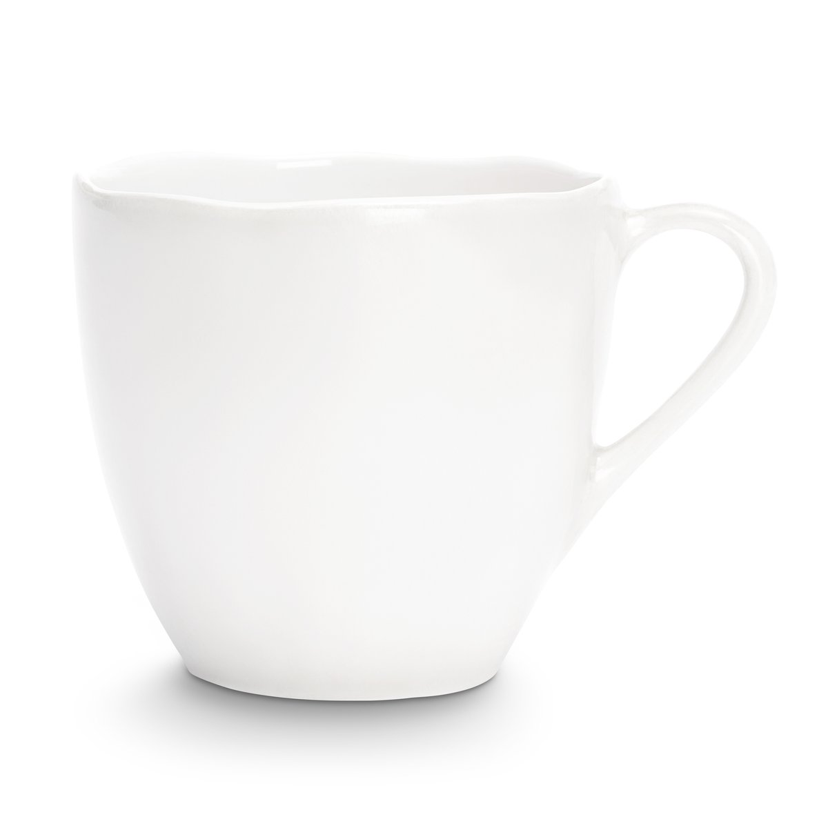 Mateus Basic organic mug 60 cl white | Scandinavian Design | Teacups | White