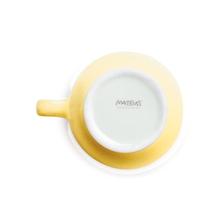 Basic organic mug 60 cl - Yellow - Mateus