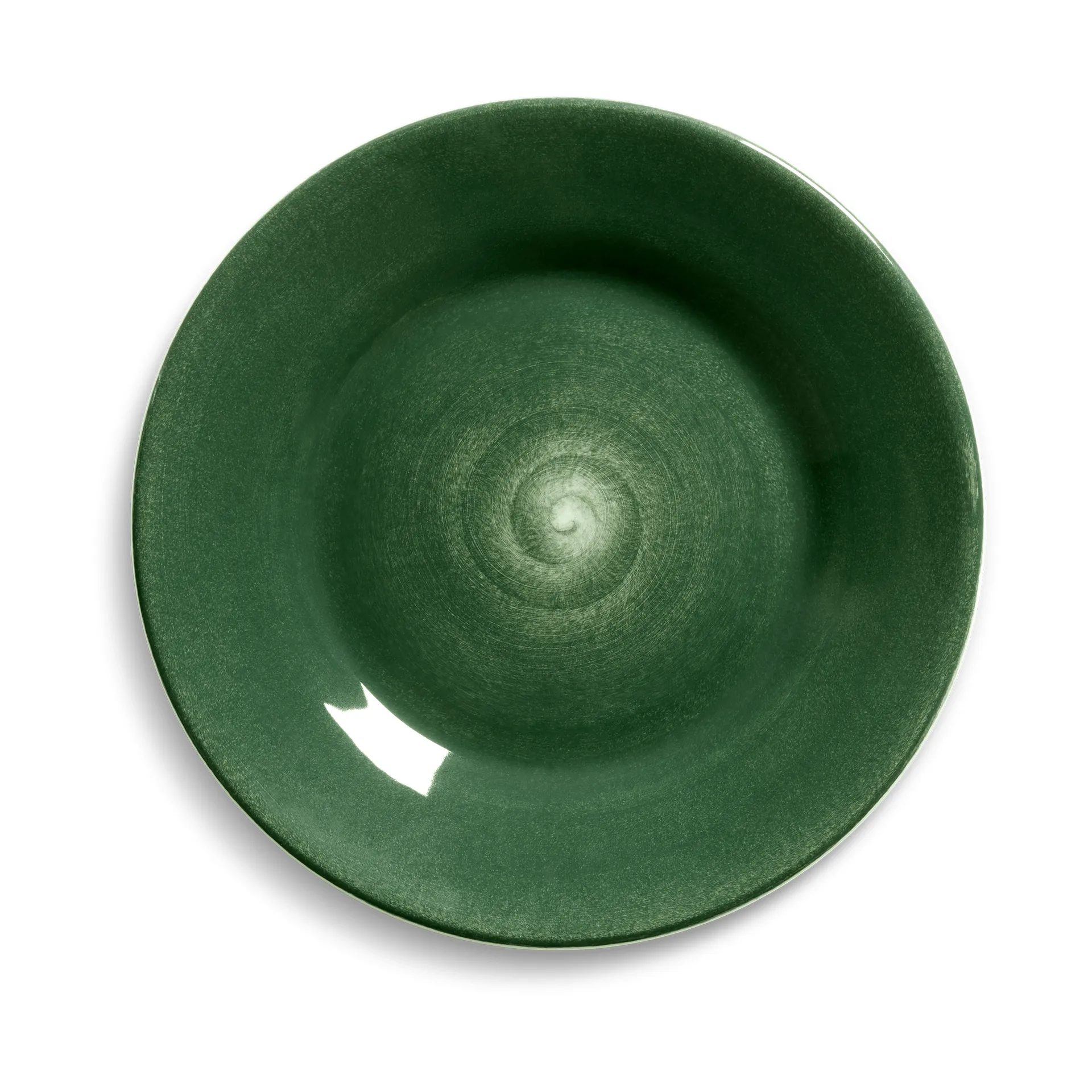 Basic plate 21 cm, Forest green Mateus
