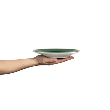 Basic plate 21 cm - Forest green - Mateus
