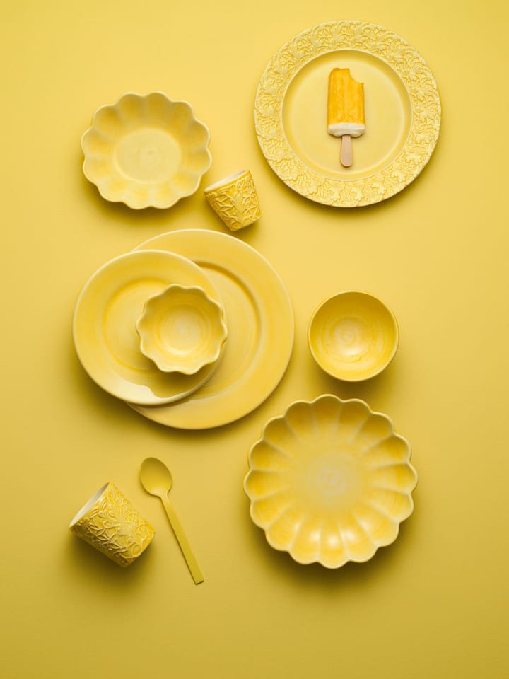 Basic plate 21 cm - Yellow - Mateus