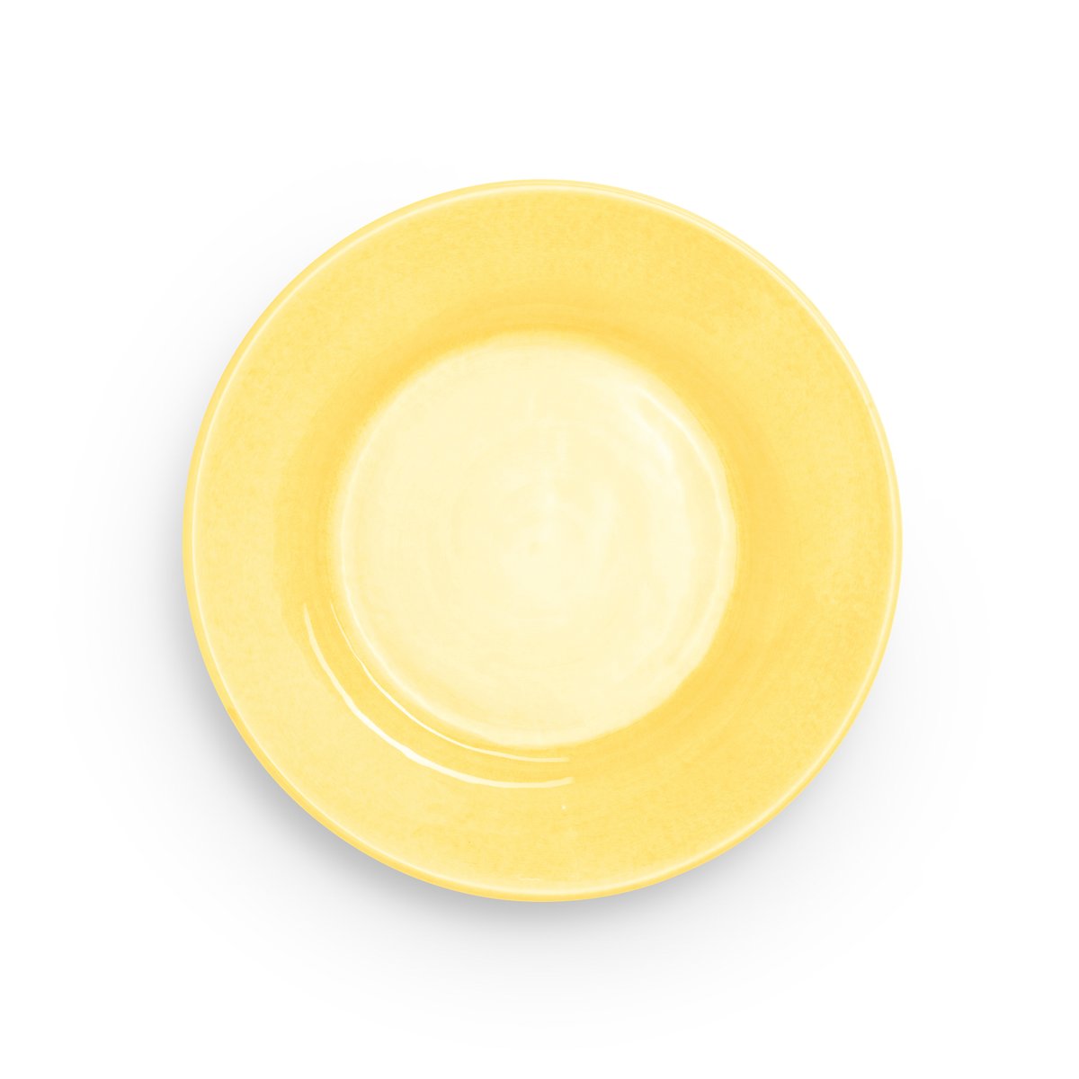 Mateus Basic plate 21 cm Yellow | Scandinavian Design | Dinner plates | Yellow