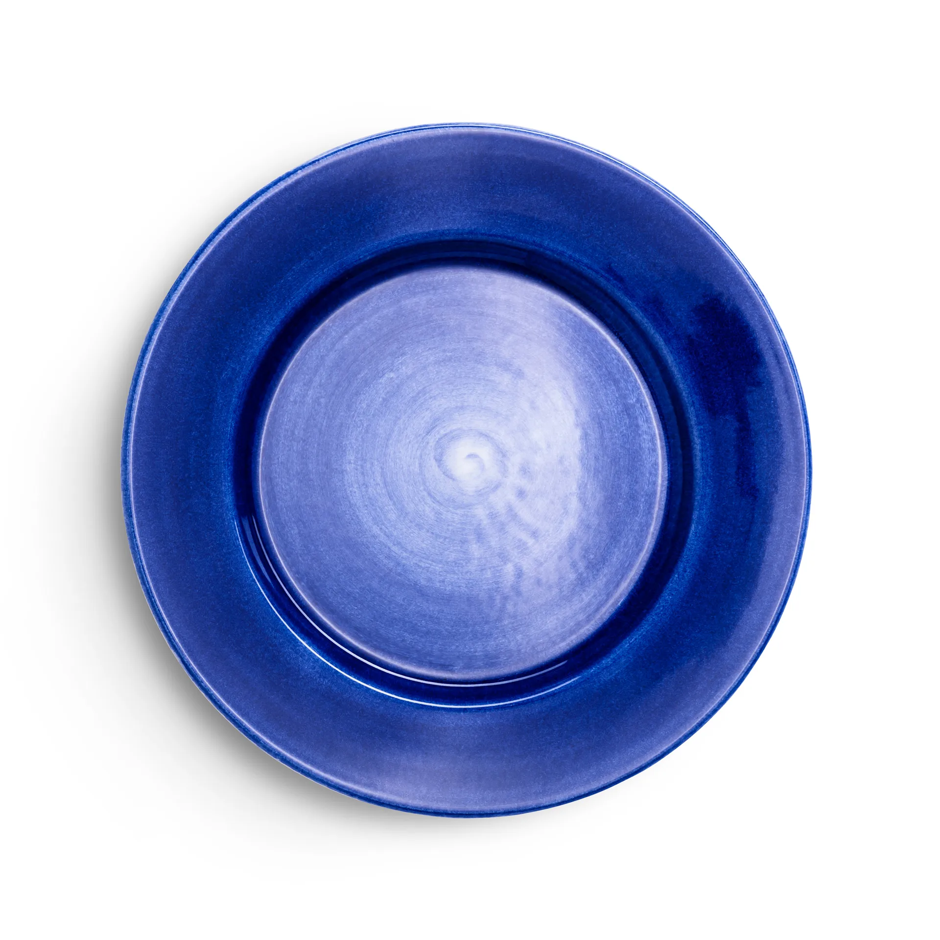 Basic plate 25 cm, Blue Mateus