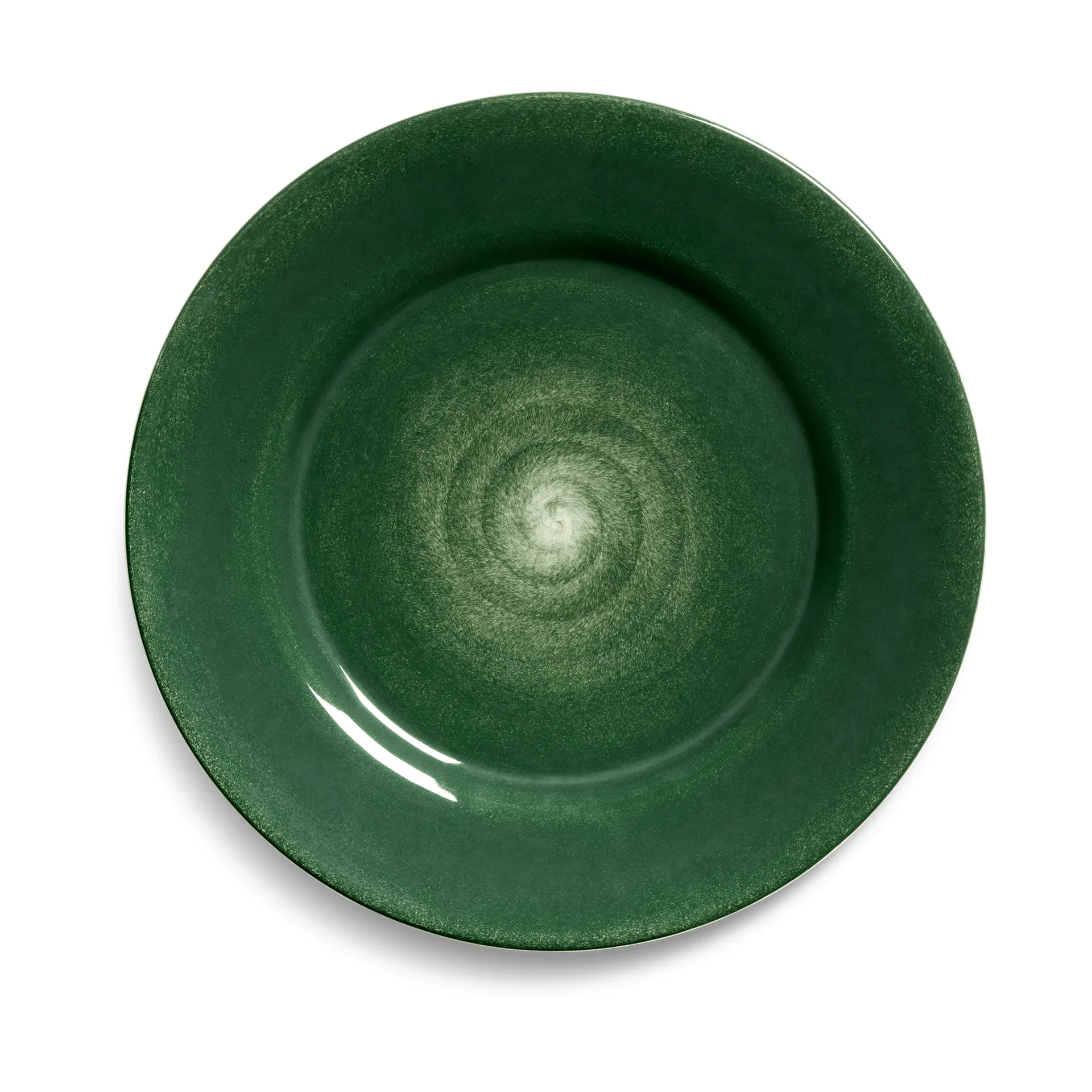 Basic plate 25 cm, Forest green Mateus