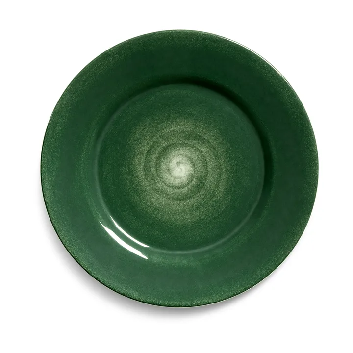 Basic plate 25 cm - Forest green - Mateus