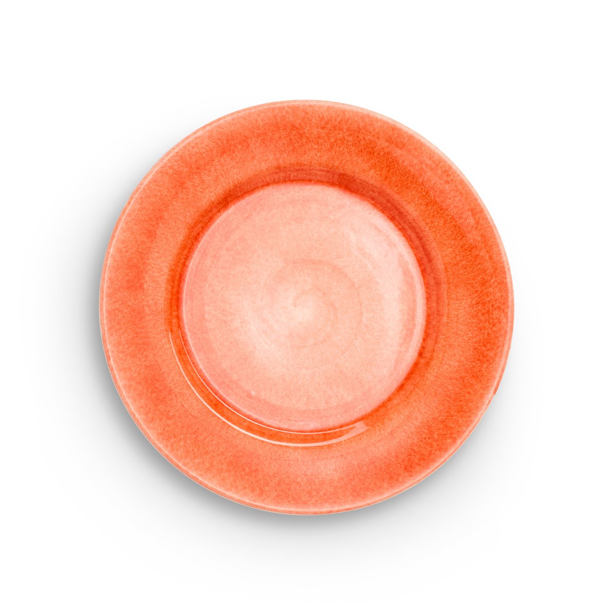 Mateus Basic plate 25 cm Orange | Scandinavian Design | Dinner plates | Orange