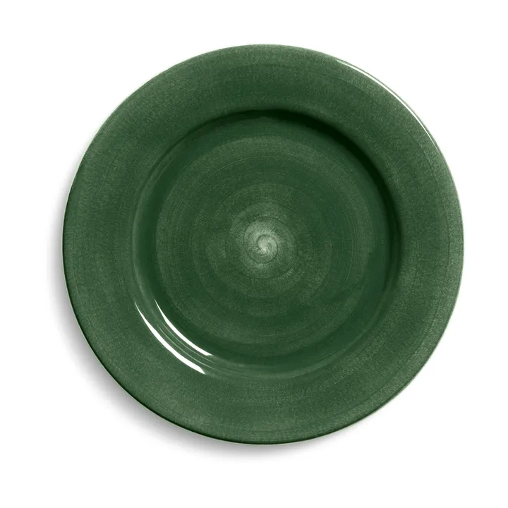 Basic plate 28 cm - Forest green - Mateus