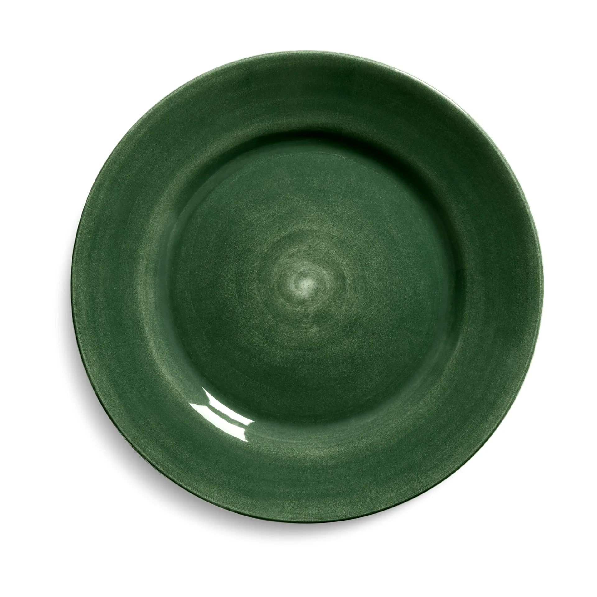 Basic serving platter Ø41 cm, Forest green Mateus