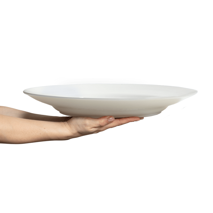 Basic serving platter Ø41 cm, White Mateus