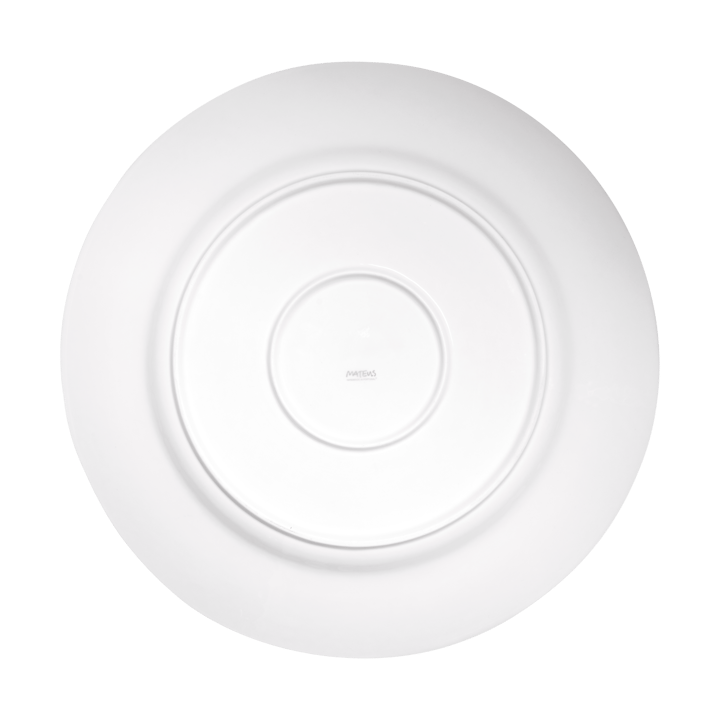 Basic serving platter Ø41 cm, White Mateus