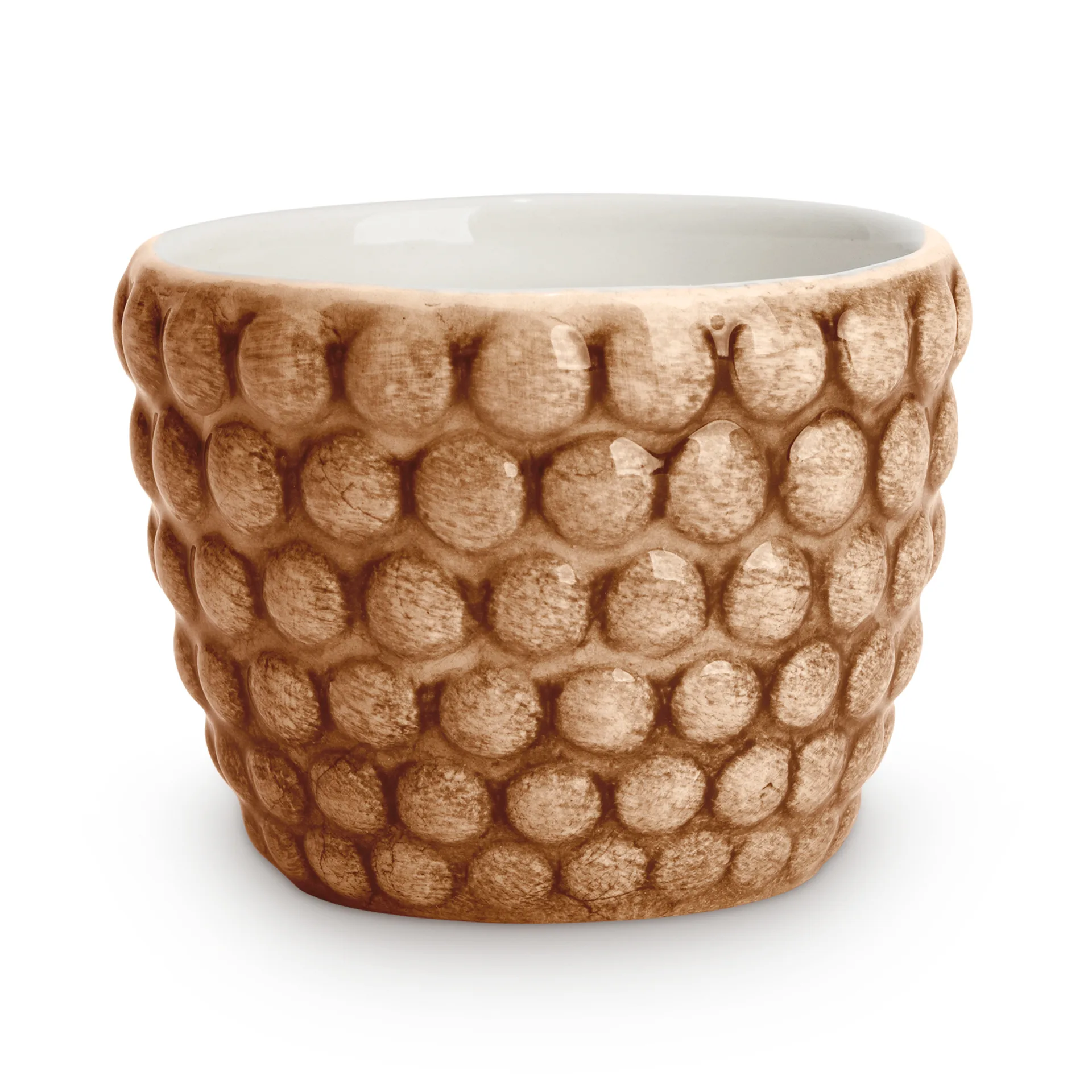 Bubbles egg cup 4 cm, cinnamon Mateus
