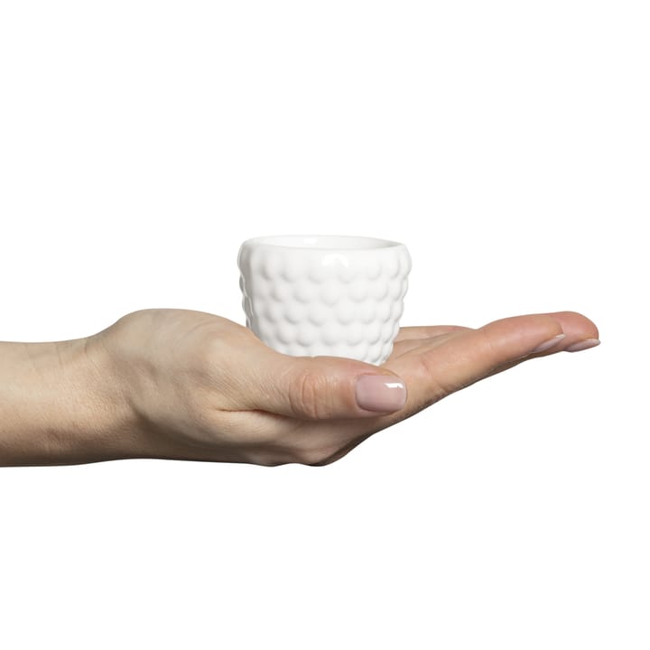Bubbles egg cup 4 cm - White - Mateus