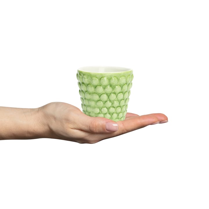 Bubbles espresso cup 10 cl - Green - Mateus