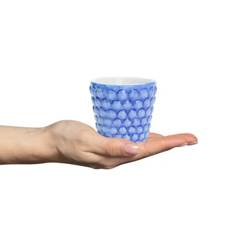 Bubbles espresso cup 10 cl - Light blue - Mateus