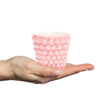 Bubbles espresso cup 10 cl - light pink - Mateus