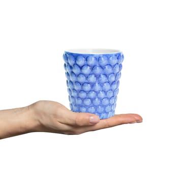 Bubbles mug 30 cl - Light blue - Mateus