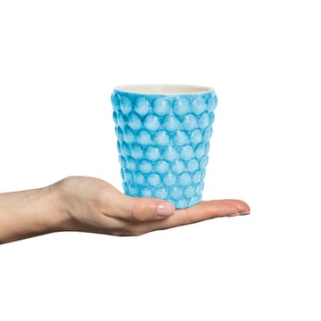 Bubbles mug 30 cl - Turquoise - Mateus