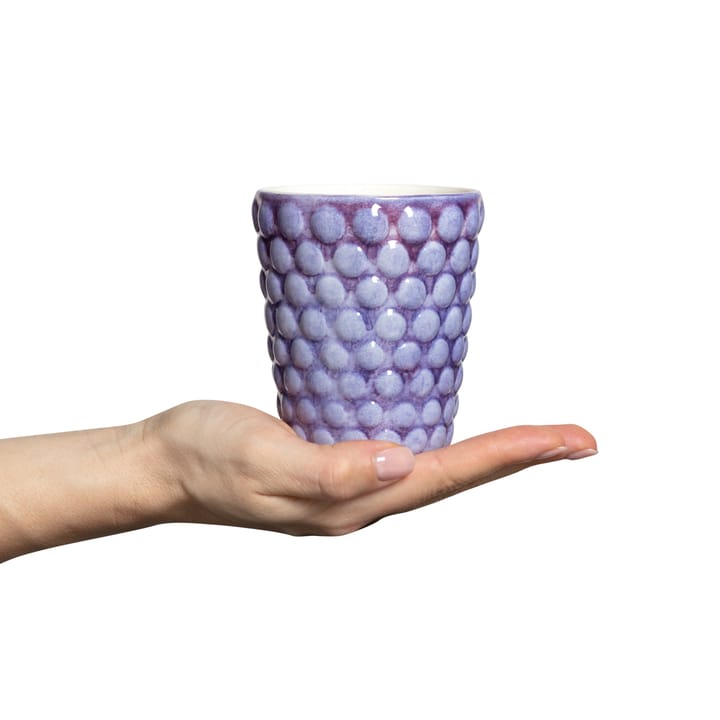 Bubbles mug 30 cl - Violet - Mateus