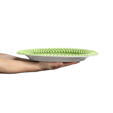 Bubbles oval saucer 35 cm - Green - Mateus