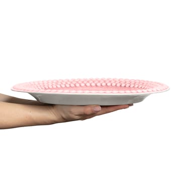 Bubbles oval saucer 35 cm - light pink - Mateus