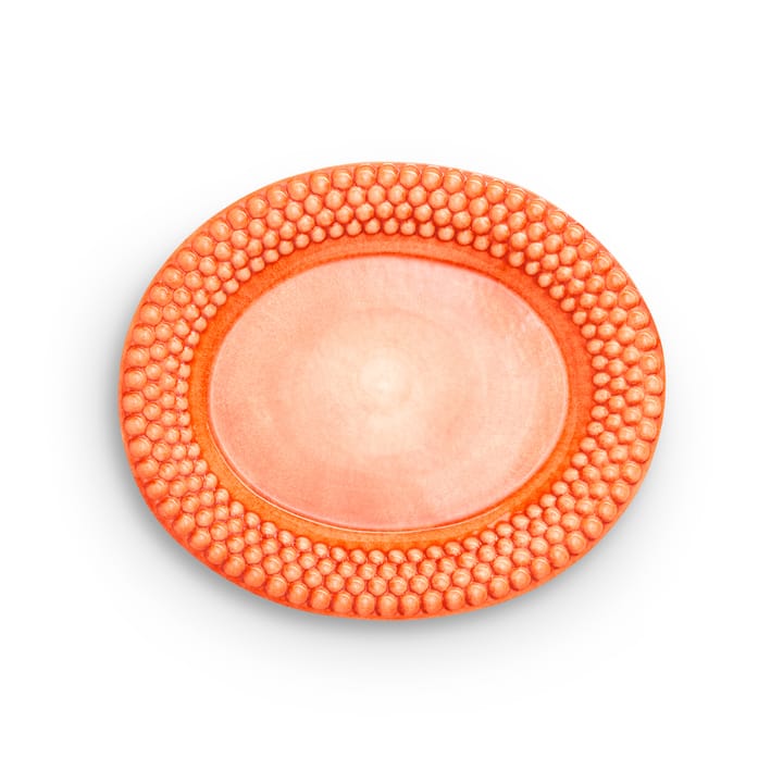 Bubbles oval saucer 35 cm - Orange - Mateus