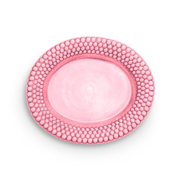 Bubbles oval saucer 35 cm - Pink - Mateus