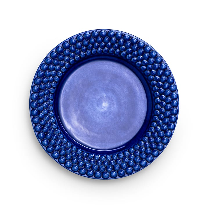 Bubbles plate 28 cm - Blue - Mateus