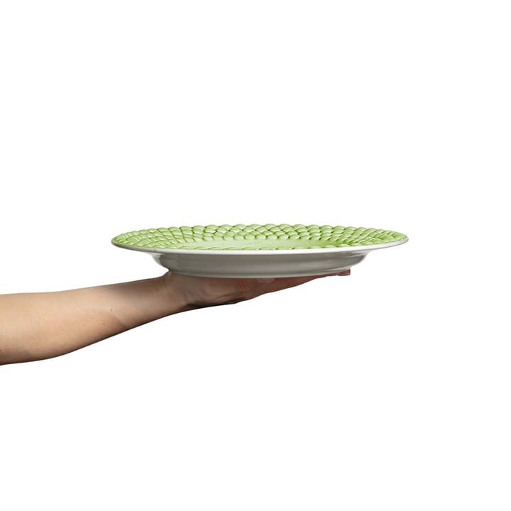 Bubbles plate 28 cm - Green - Mateus