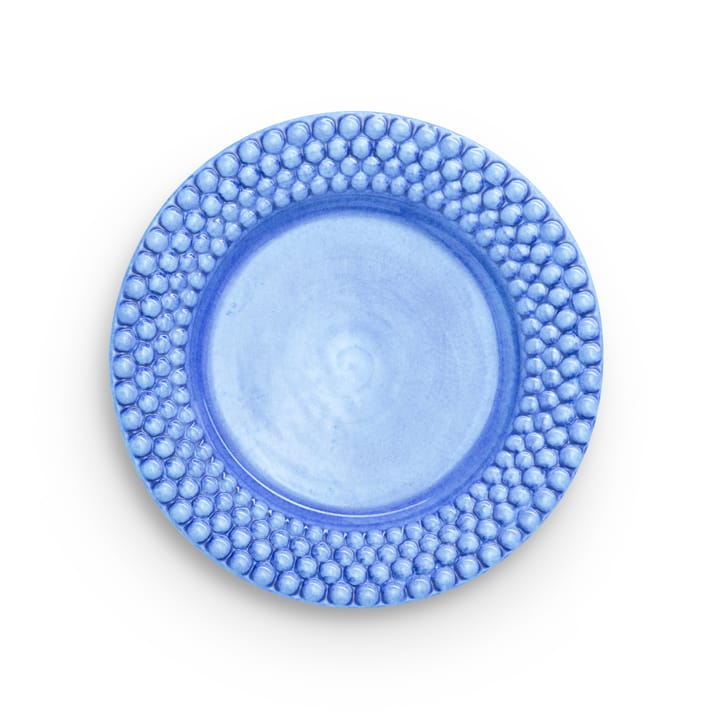 Bubbles plate 28 cm - Light blue - Mateus