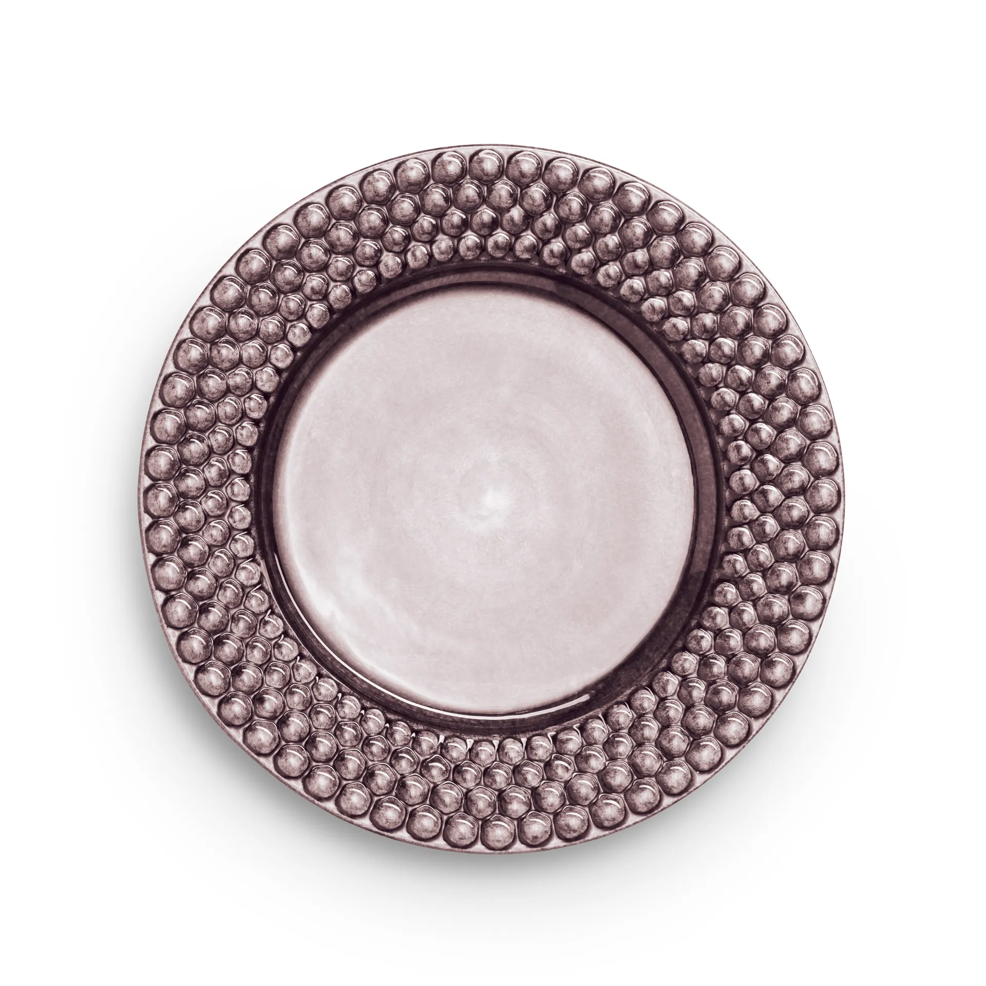Bubbles plate 28 cm, Plum Mateus