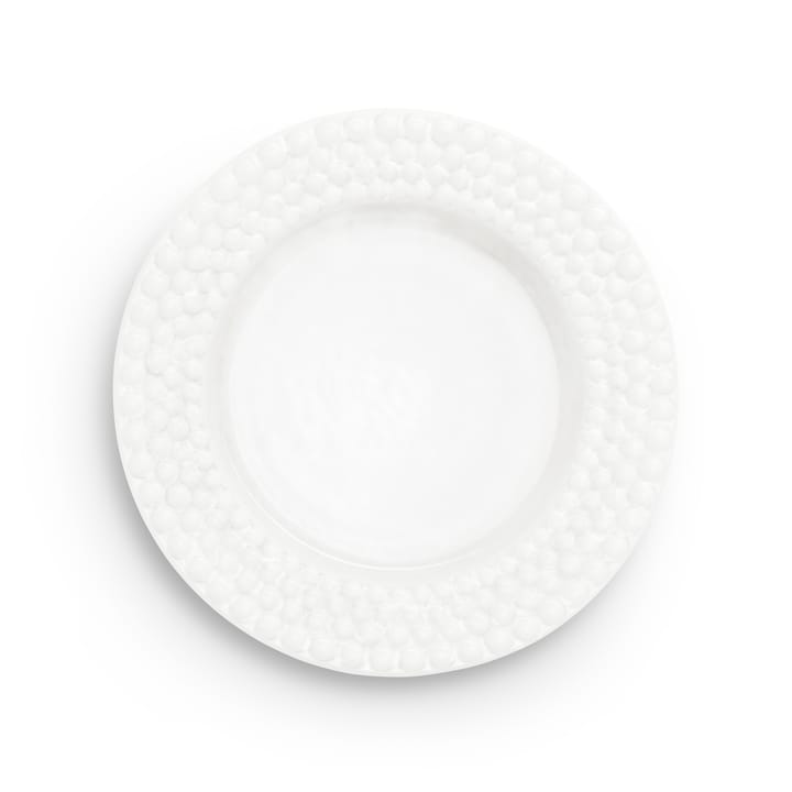 Bubbles plate 28 cm - White - Mateus