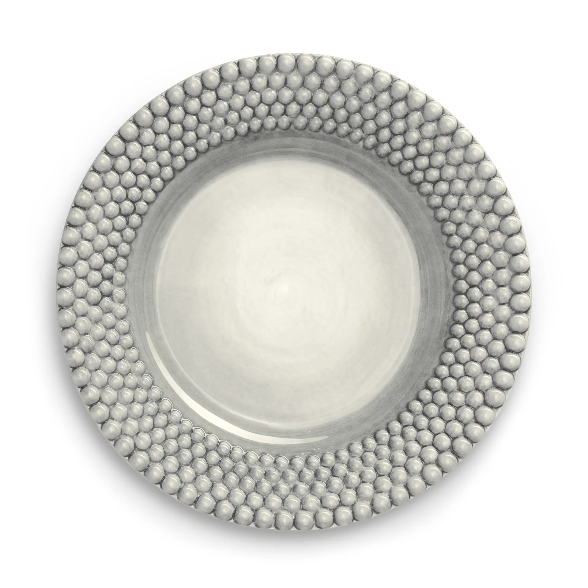 Bubbles saucer 42 cm, Grey Mateus