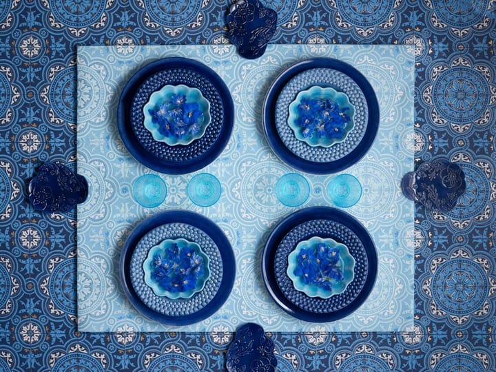 Bubbles soup plate 25 cm - Blue - Mateus