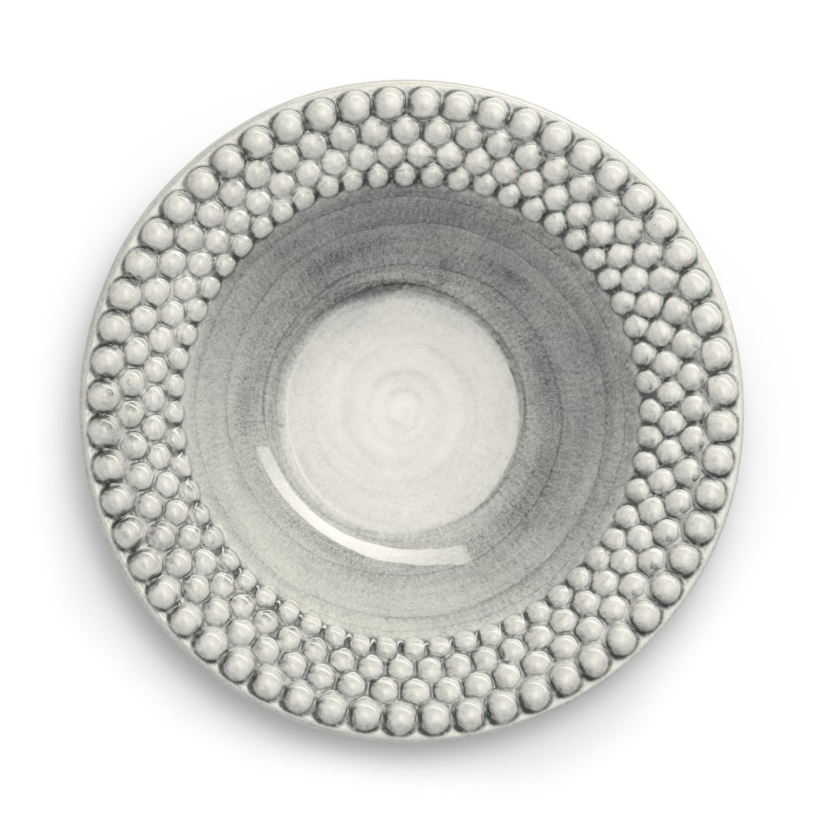 Mateus Bubbles soup plate 25 cm Grey | Scandinavian Design | Deep plates | Grey