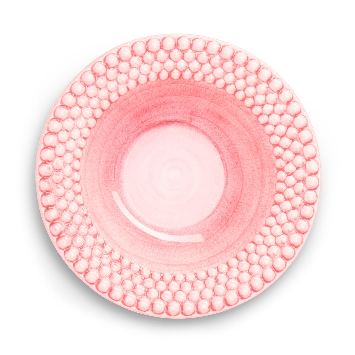 Mateus Bubbles soup plate 25 cm light pink | Scandinavian Design | Deep plates | Pink