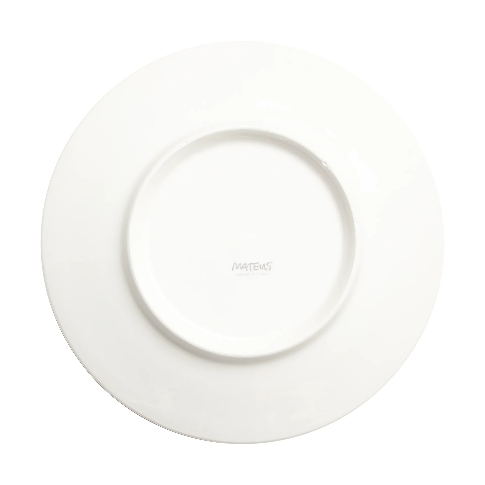 Flowers tulips side plate Ø20 cm, White Mateus