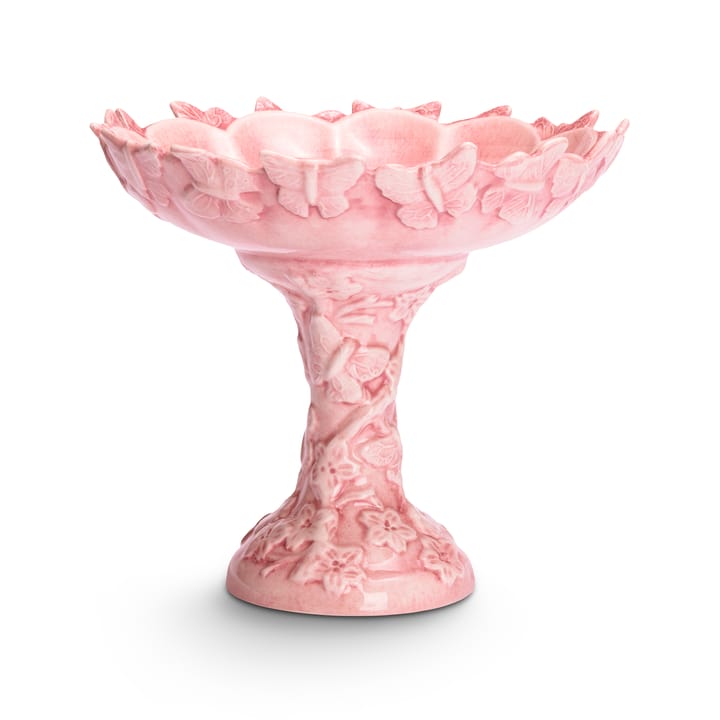 Lace fruit bowl Ø25 cm - Light pink - Mateus