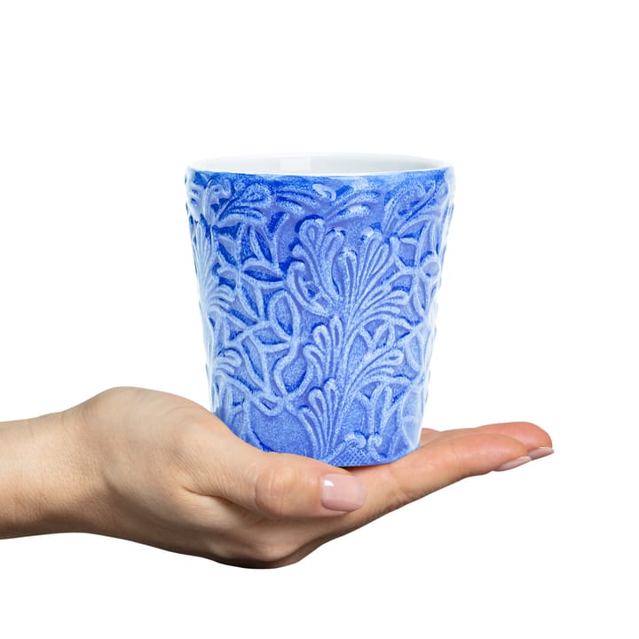 Lace mug 30 cl - Light blue - Mateus